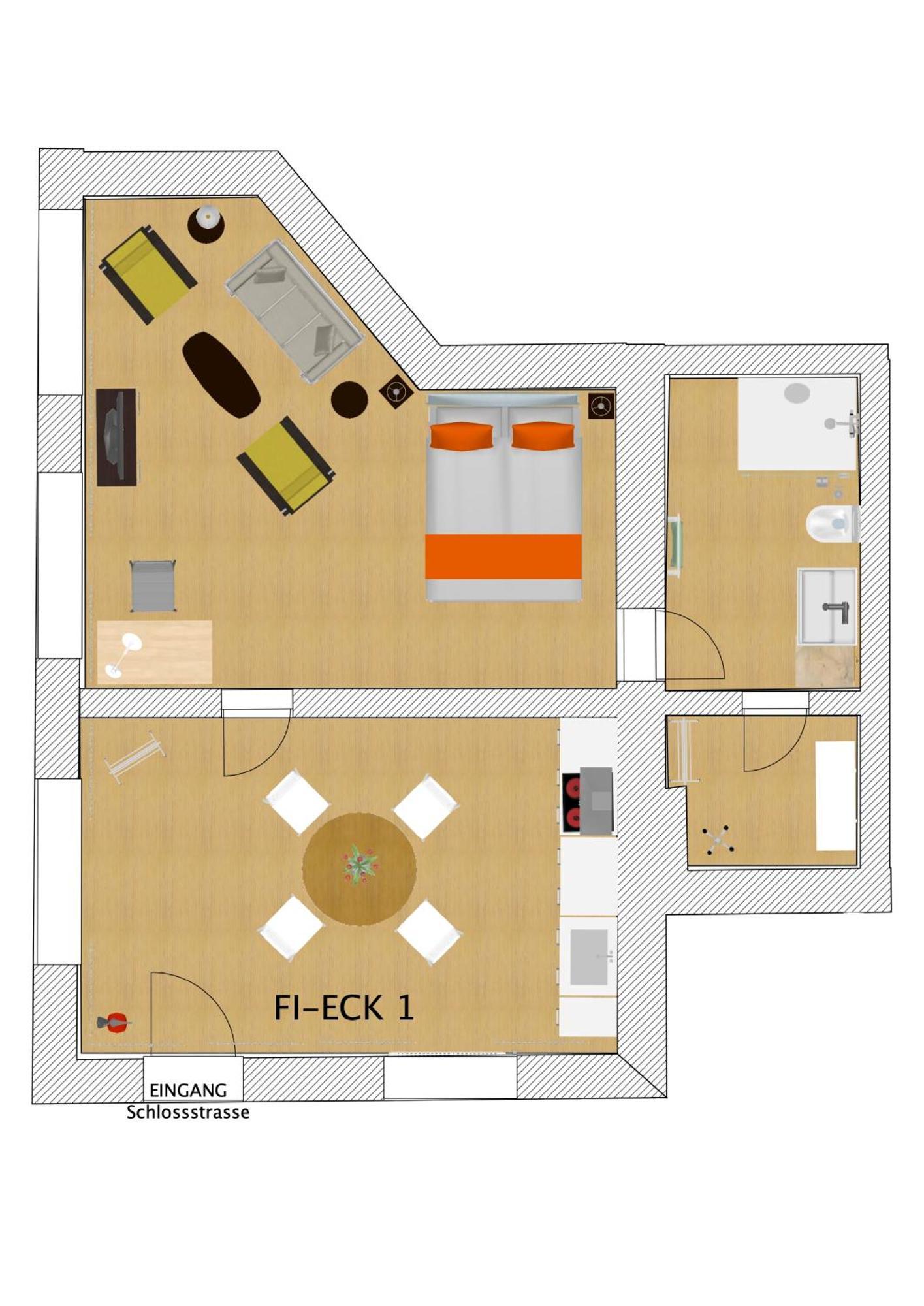 ואלדק Fi-Eck Apartments מראה חיצוני תמונה